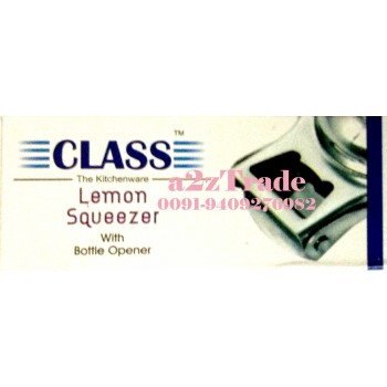 Class Stainless Steel Lemon Squeezer-With Bottle Opener